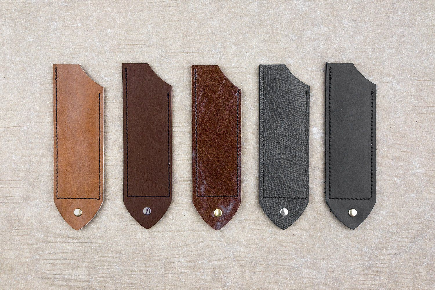 Horace & Jasper Leather Higo Knife Sleeve - Image 3