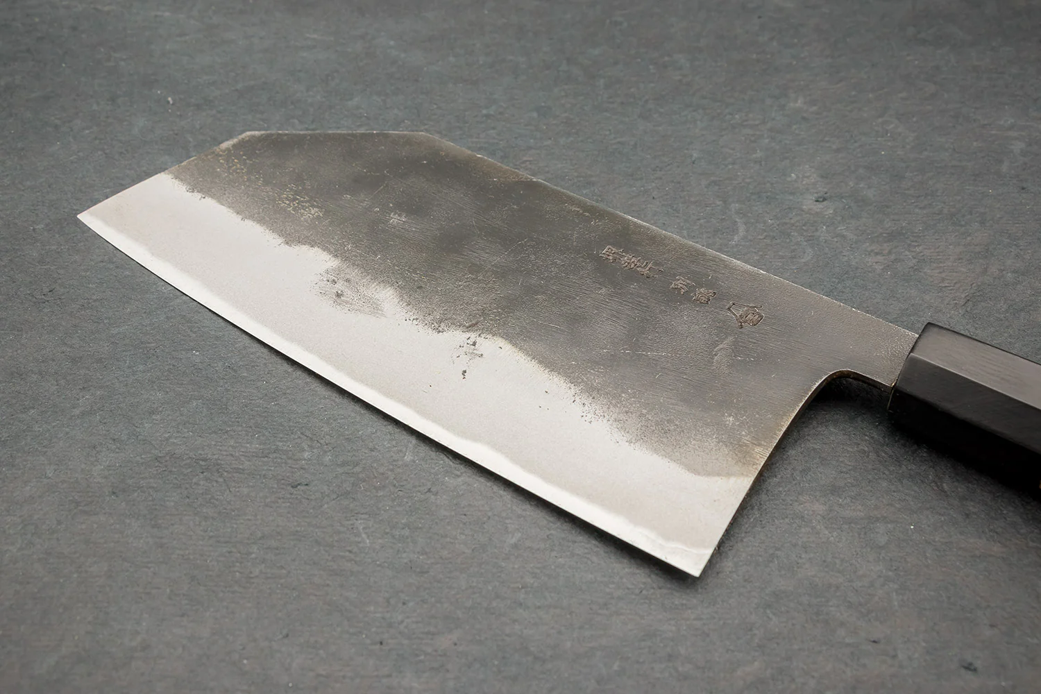 Sakai Takayuki Togashi Shirogami Kurouchi Tall Bunka 180mm - Image 3