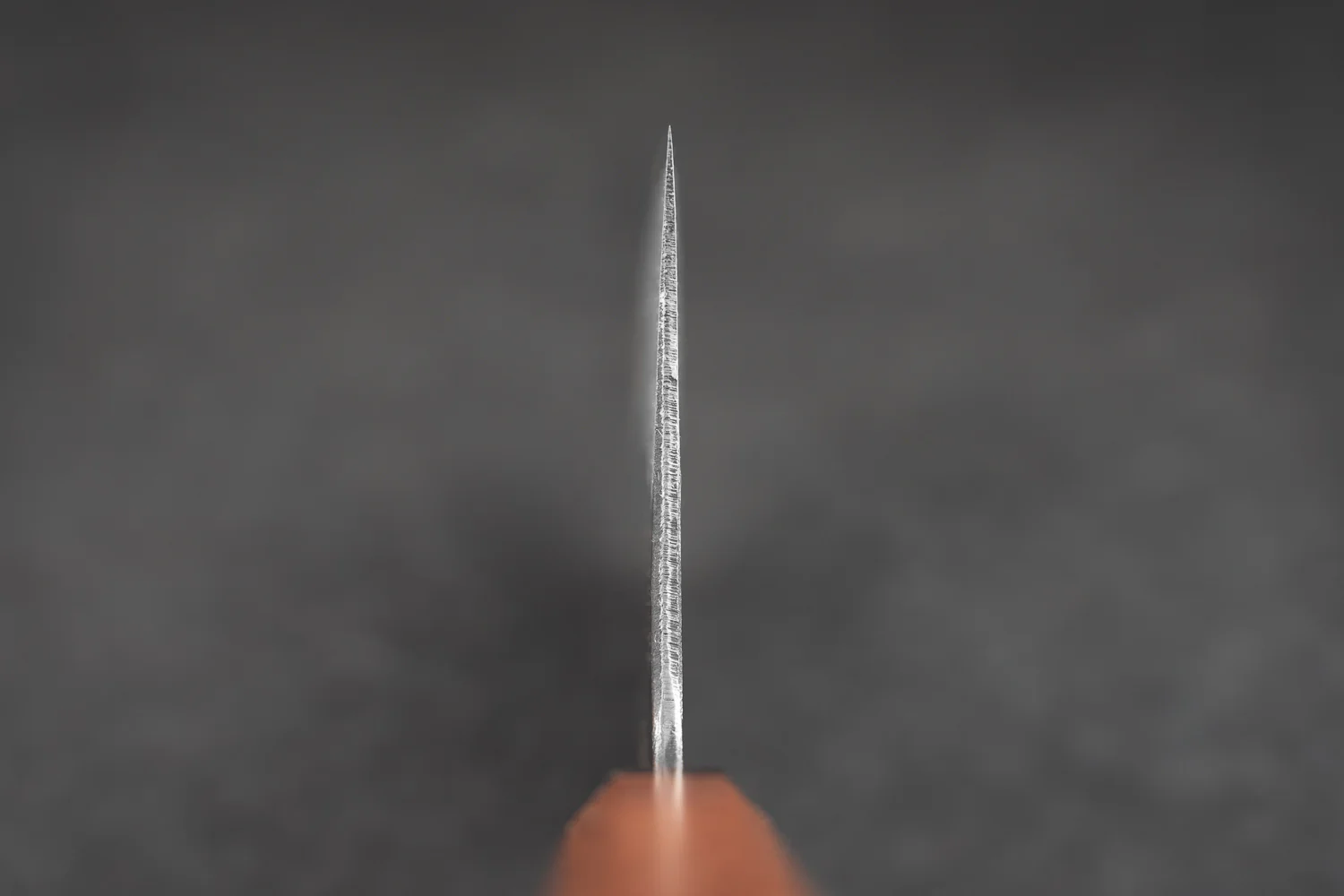 Sakai Takayuki Togashi Shirogami Kurouchi Tall Bunka 180mm - Image 5