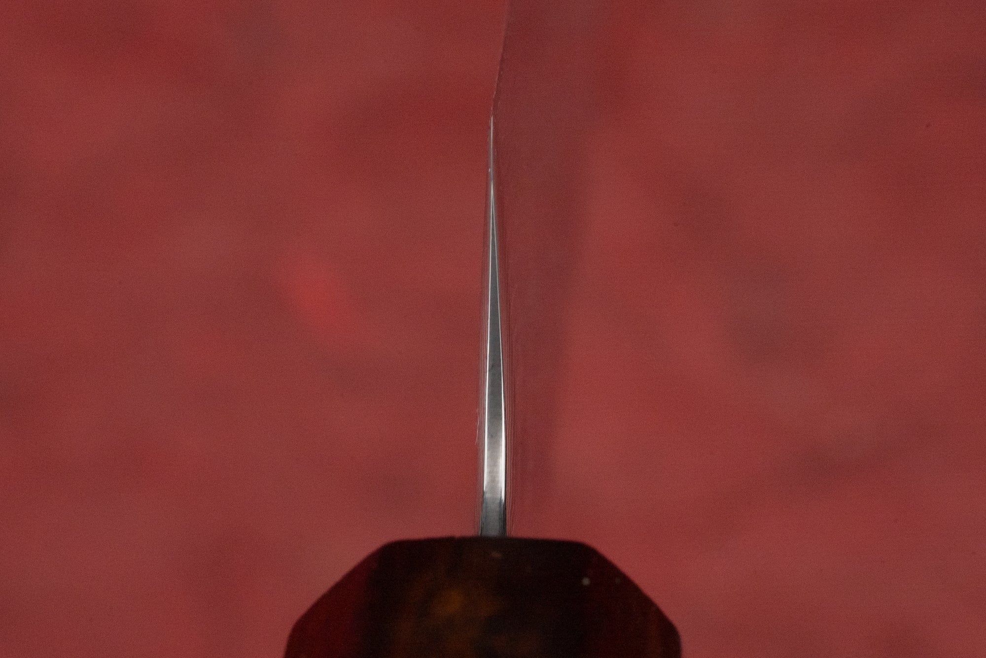 Tsunehisa 440C Sanjusan 参拾参 Tsuchime Migaki Damascus Sujihiki 240mm - Image 3